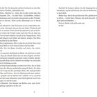 Zwei Buchseitenausschnitte mit Text über Pauls Erlebnisse, Spannung, Geräusche und eine unheimliche Stimme. Seitenzahlen: 13 und 14.
