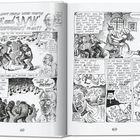 Zwei Seiten eines Comics mit handgezeichneten Figuren. Haupttexte: "BOPPIN’ and JIVIN’... REPUGNANT TO ME??", "A DANCE OF DEATH!".