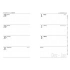 Kalender für Dezember 2026/Januar 2027; Tage von 28. Dezember bis 3. Januar, inkl. Silvester/Neujahr, Berchtoldstag.