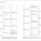 Jahresübersicht 2027, zeigt Kalender mit Feiertagen. Monate Januar bis Juni, enthält Feiertage wie Neujahr und Pfingsten.