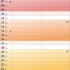 Kalendergrafik mit Monatsüberschrift "04 2027". Wochentage: Mo, Di, Mi, Do, Fr, Sa, So. Monatsname: April.