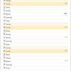 Text: "Glotzt du wieder diese Ratesendungen?" "A: Ich mach Beckenbodenübungen. B: Ich schneid mir die Fußnägel. C: Ich schaue eine Ratesendung. D: Ich popel." Illustration: Person auf Sofa, Fernseher. Monatskalender April.