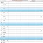 APRIL, Die Dominikanische Republik wird häufig von Wirbelstürmen getroffen. Oben rechts UNICEF-Logo. Kind lächelt.