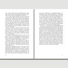 Doppelseite eines Buches mit Text von einer Biografie. Seitenzahlen: 14 links, 15 rechts.
