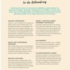 **Die goldenen Regeln für die Aufbewahrung**  
Tipps zur Lagerung von Snacks, z. B. tiefkühlen oder im Kühlschrank. Enthält Hinweise zur Haltbarkeit und zum Auftauen.