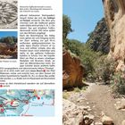 Römisches Fußbodenmosaik in Lissos. Überhängende Felswand in der Schlucht von Lissos. Mit 14 Sitzreihen fiel das Theater in Lissos eher klein aus.