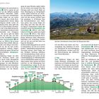 Berchtesgadener Alpen. 1. Tag: Von der Talstation der Jennerbahn in Königssee. 2. Tag: Vom Stahlhaus folgen. [Diagramm zeigt Wanderroute].