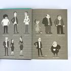 Namen unter den Figuren: Marc Haslinger, Balthasar Voss, Dory Shi, Matilda, Milan Kater, Kommissar Valko. Comicstil.