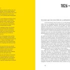 Links: Text über die Sparkassen und ihre Geschichte. Rechts: Überschrift "1826 - 1849" und Thema "Die soziale Lage in der ersten Hälfte des 19. Jahrhunderts".