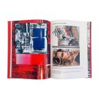 Text rechts oben: "SCANNERS AND ALIMACORES." Zwei Bilder auf den Seiten, links abstrakt, rechts mit Personendetail.