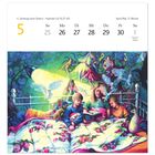 4. Sonntag nach Ostern – Kantate (Lk 19,37-40). Illustration von Kindern, die im Bett ein Buch lesen, umgeben von Fantasietieren.