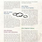 "Ach du lieber Himmel!", "Alle Brücken hinter sich abbrechen", "Alle Fäden in der Hand halten", "Alle Register ziehen".