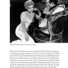 Filmszene mit Marilyn Monroe und Laurence Olivier. Marilyn sitzt neben Laurence, beide elegant gekleidet.