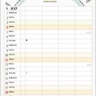 Kalender für April 2027. Überschrift: "Der Star, Sturnus vulgaris". Illustration eines Stars mit floralen Elementen.