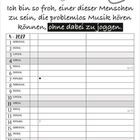 Ich bin so froh, einer dieser Menschen zu sein, die problemlos Musik hören können, ohne dabei zu joggen. April-Kalender 2027.