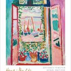 "OFFENES FENSTER HENRI MATISSE 1905" in kräftigen Farben. Ein farbenfrohes Gemälde eines geöffneten Fensters mit Pflanzen.
