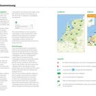 Gebrauchsanweisung für ACSI Campingplätze, Landkarten von Niederlanden, Text über Platzsuche und Einrichtungen, Legende.