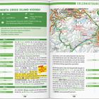 "North Cross Island Highway", "Erlebnistouren", "Vom Backsteinbarock in die Berge", "Wilder Abstieg, wilde Quellen". Karten und Beschreibung einer Rundreise in Taiwan mit Entfernungsangaben und Tipps.