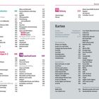 Seite 8: Inhalt. Süddalmatien, Praktische Reisetipps A–Z; Seite 9: Kartenverzeichnis, Anhang, Karten.