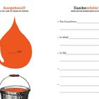 "Ausgeheult! So viel habe ich wegen dir geweint. Dankeschön! Meine besten Erinnerungen an dich. Beim Kennenlernen: ___"