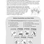 Einleitung für Lehrkräfte und Eltern. Tipps und Geschichten für Kinderaufgaben. Illustrationen von Büchern und Logos.