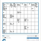 Kreuzworträtsel mit Hinweisen wie "ausführen, vollziehen." Unten: "6. Christi Himmelfahrt, Donnerstag, Mai."