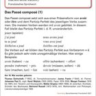 Der Apfel fällt nicht weit vom Stamm. Erklärung des Passé composé auf Französisch. Liste bekannter Geburtstage am 18. Mai.