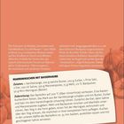 Text oben: Ein Text über Zora del Buono, ihre Kindheit und ihr Werk. Text unten: Rezept für Marronikuchen mit Baiserhaube.