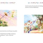 Tinkerbell arbeitet hoch oben in einer Eiche. Andere Feen bemerken die Frühlingsbrise. Bunte Feen flattern fröhlich.