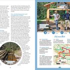 Symbolisches Tor auf der alten Grenze von Baden und Württemberg. Leichte Route, 5,2 km, 150 Hm, 1,45 h. Map mit Wegbeschreibung.