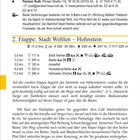 Pension Am Nationalpark, Hofewiese 19, EZ ab € 78, DZ ab € 118.  
Pension Ruth, Pirnaer Straße 118, DZ ab € 35.  
2. Etappe: Stadt Wehlen – Hohnstein, 11,0 km, ca. 4 Std. 30 Min., ⇧ 520 m, ⇩ 341 m.  
Beste Verbindungen mit S-Bahn-Linie S1.