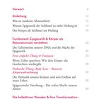 Inhaltsverzeichnis: Vorwort, Einleitung, Epigenetik, Übungen, Heilung und Transformation, S. 9-41.