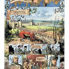 "Mittwoch, 29. Juni": König Charles VII. zieht zur Krönung zum feindlichen Reims. Ritter und Soldaten begleiten ihn.