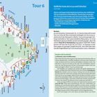 Tour 6: Südliche Costa de la Luz, Karte mit Routen, Text über Sehenswürdigkeiten, Wanderinfos bei Barbate und Umgebung.