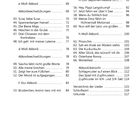 Seite mit Inhaltsverzeichnis: Liedtitel mit Seitenzahlen, z.B. "In meinem kleinen Apfel 65", "H-Moll-Akkord 100".