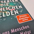 Die Wörter „BAKTERIEN DIE UNSICHTBAREN HELDEN“ und ein rotes Logo „SPIEGEL Bestseller-Autor“ sind zu sehen.