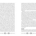 Seite 22 und 23 aus einem Buch. Text über Freundschaften knüpfen und Vereinsleben, Abschnitt "City Life".