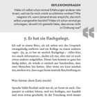 - „Dass etwas für die einen harmlos wirkt (...)“
- Reflexionsfragen (...) nicht in Ordnung war?“
- „7. Er hat sie flachgelegt.“
- „Was hinter dem Satz steckt“