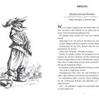 Prolog: Die Klauen des Teufels. Gran, Ungarn, 4. August 1595. Eine Illustration zeigt eine mittelalterliche Figur mit Hut.