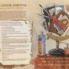 "Das letzte Inventar. Meins, was heißt das der Menschheit". Links eine Liste mit persönlichen Gegenständen. Rechts Illustration.