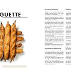 Titel: "BAGUETTE – Königsdisziplin mit faszinierender Geschichte". 

Links: Sieben Baguettes nebeneinander.