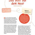 "Das Boot auf dem Meer", Anleitung für Meditation mit Kindern ab 3 Jahren, Dauer: 15 Minuten. Material: 1 Matte, 1 Kissen.