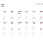 Februar 2027 Kalender: Hinweis – Igel sind nützliche Helfer im Garten. Feiertage: 4. Weiberfastnacht, 14. Valentinstag.