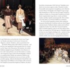 OBEN Finale der Herbst-/Winter-Schau 2019–2020. Unten der Palatin in Rom. Seite zeigt Models auf Laufsteg, prominente Kulisse.