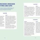 Unterschiede zwischen Asthma und COPD: Husten, Luftnot und Auswurf bei beiden Krankheiten, aber mit grundlegenden Unterschieden.
