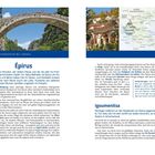 Kontodimos-Brücke bei Kipi, Ioánnina. Épirus: Land der Brücken, wilden Flüsse. Igoumenítsa: Wichtiger Hafen. Verbindung nach Italien.