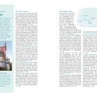 Seite 20: Infos zu Ausflügen bei Lissabon, mit Details zu Cascais und Sintra. Links ein Turm mit runden Fenstern und Zinnen.