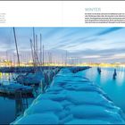 „FLANDERN“, beschreibt Brügge und Gent mit Wasser, Grachten und historischer Architektur. Links eine Bootsfahrt durch Brügge.