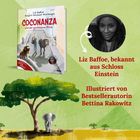 "Liz Baffoe, bekannt aus Schloss Einstein. Illustriert von Bestsellerautorin Bettina Rakowitz." Hintergrund zeigt Elefant.