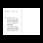 "Der Brief an die Hebräer" steht oben auf einer geöffneten Buchseite, daneben folgt ein Text über Gottes Reden durch den Sohn.